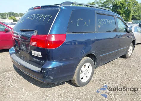2004 Toyota Sienna Le from USA, damaged, VIN 5TDZA23C94S042224